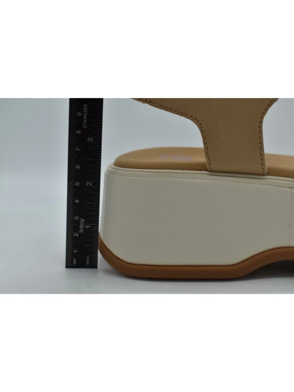 Sorel Womens Size 9 Dayspring Ankle Strap Honest Beige Platform‎ Sandals Shoes